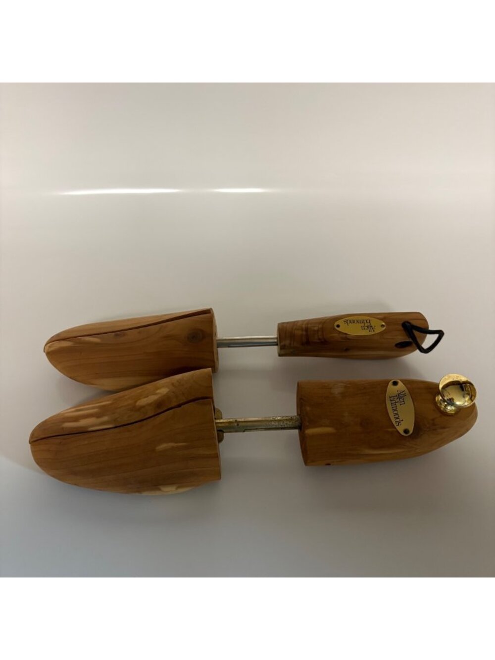 Allen Edmonds Wood Shoe Trees Adjustable Mens Size L Stretch Shaper